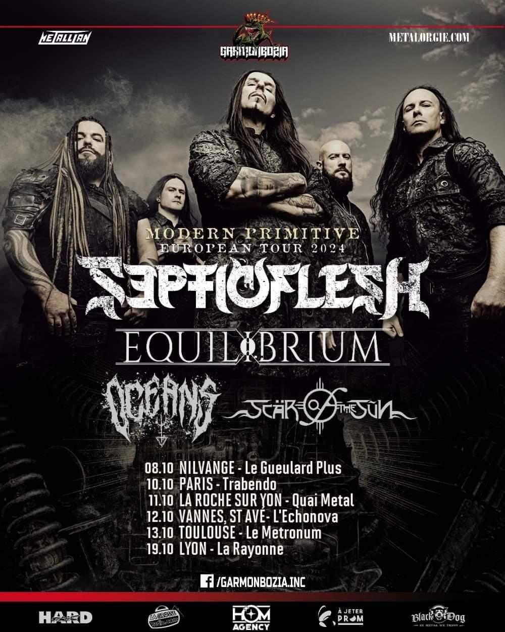 Live Report – Septicflesh+Equilibrium+Oceans+Scär of the Sun