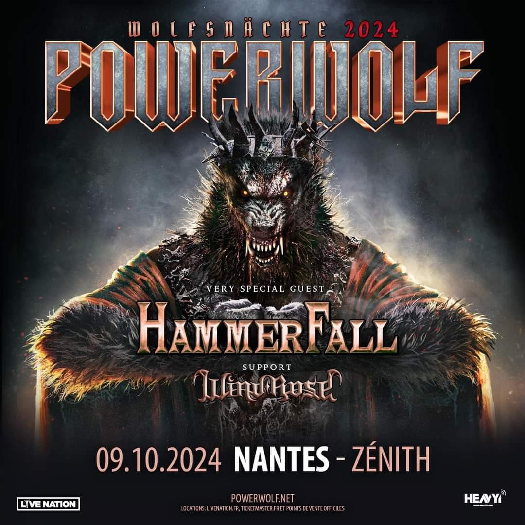 Live Report – Powerwolf+Hammerfall+Wind Rose