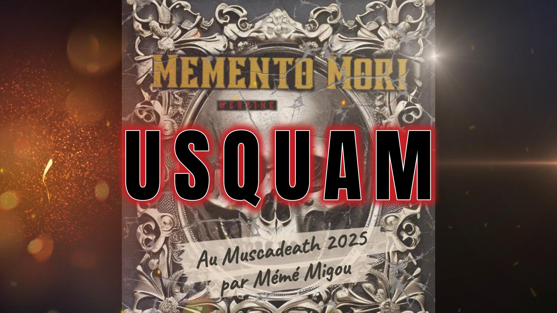 Interview – Usquam (Muscadeath 2025)