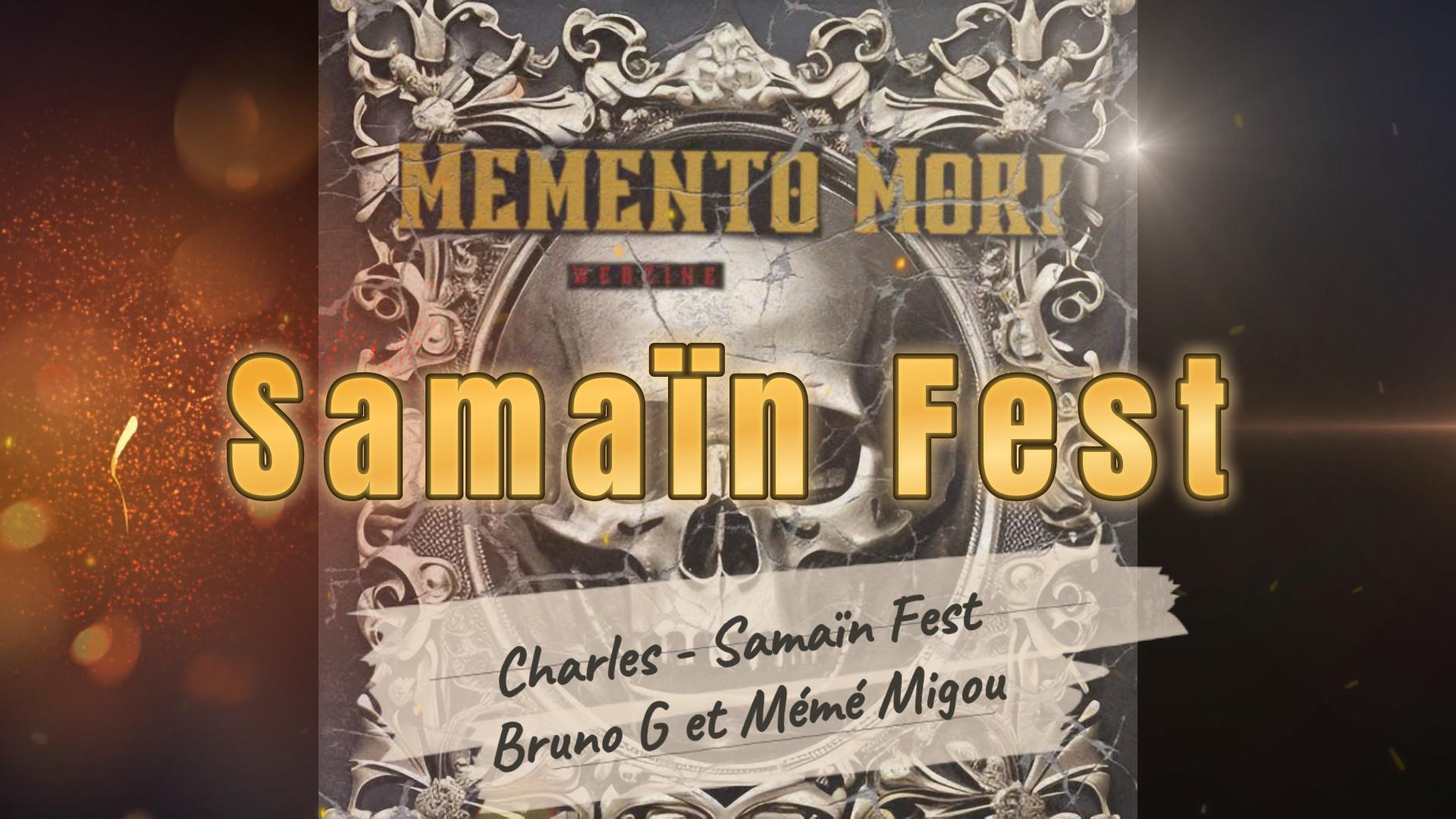 Interview – Charles du Samaïn Fest