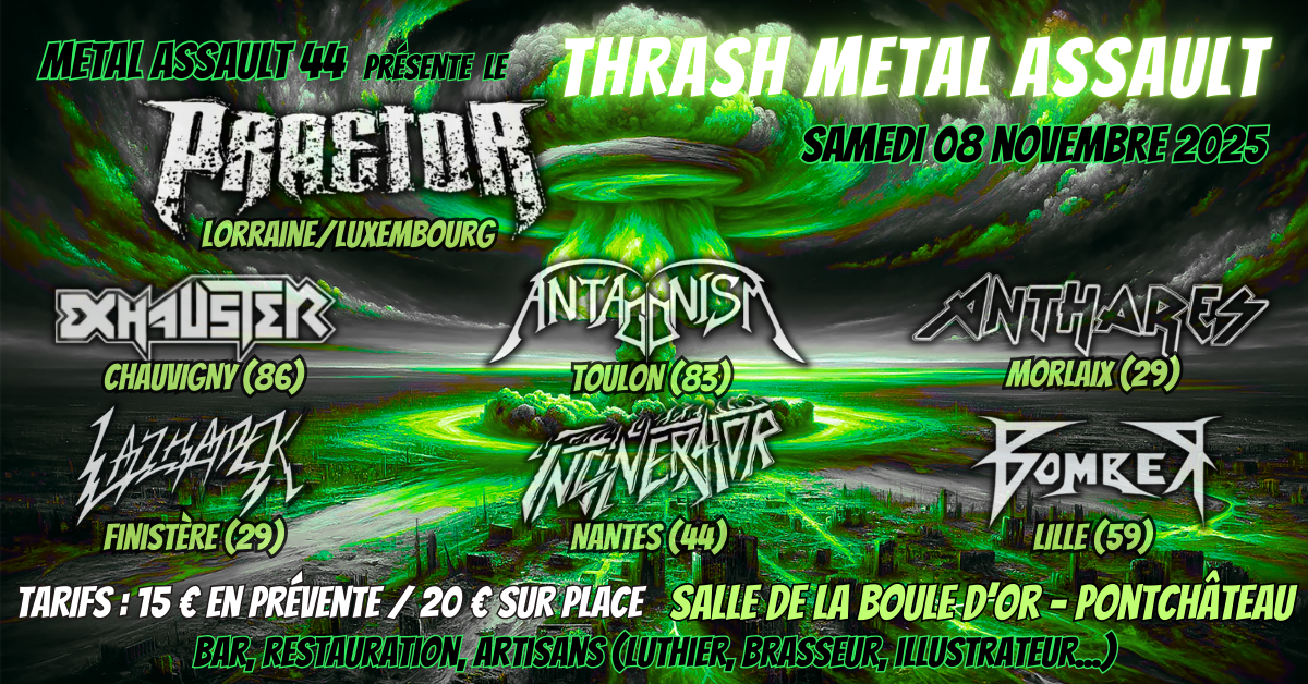 THRASH METAL ASSAULT #1 – 8/11/25